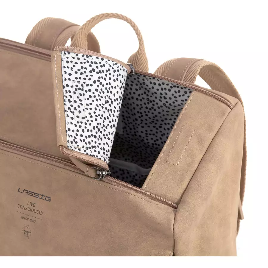LÄSSIG Wickelrucksack Tender Backpack camel