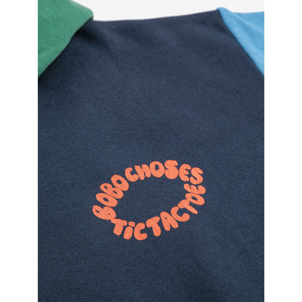 Køb Bobo Choses Multicolor Tic Tac Toe Farve Block Hættetrøje