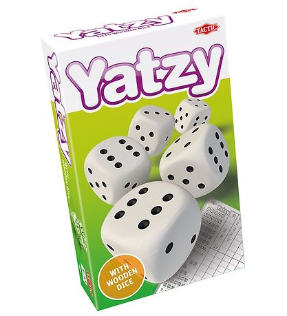 TACTIC Spiele - Yatzy m. Holzwürfel