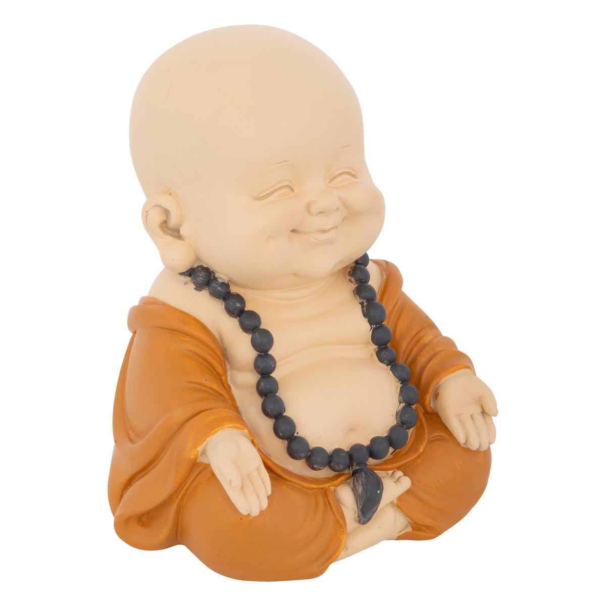 BOUDDHA RESINE BAYA H.16CM