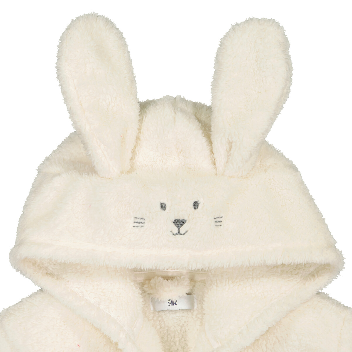 COLEÇÕES LA REDOUTE<br>Robe de lã com bordado de coelho