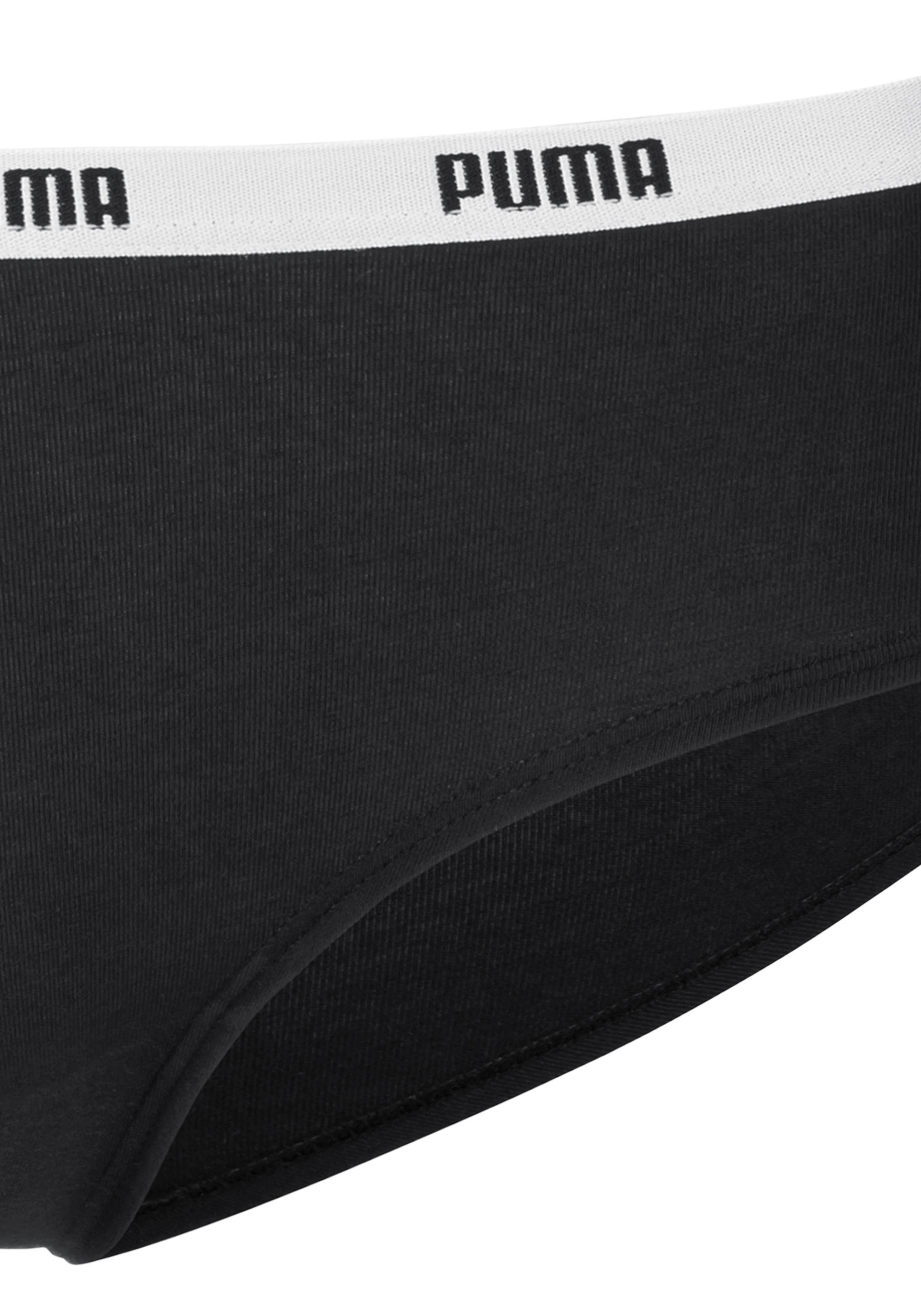PUMA Hipster, 3er-Packer Packung, mit Logobund