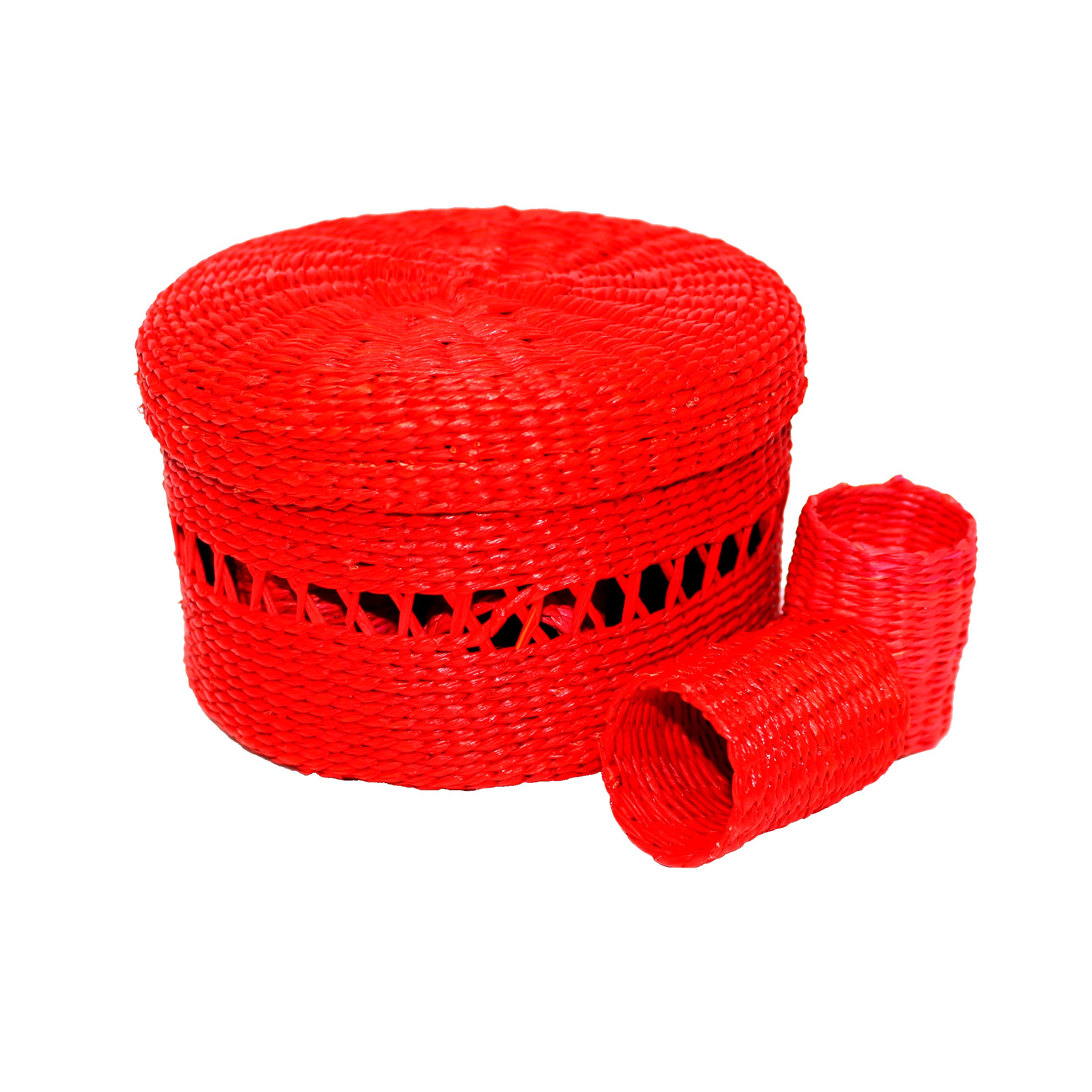 Rond de serviette en boîte (lot de 6 ronds de serviette)
