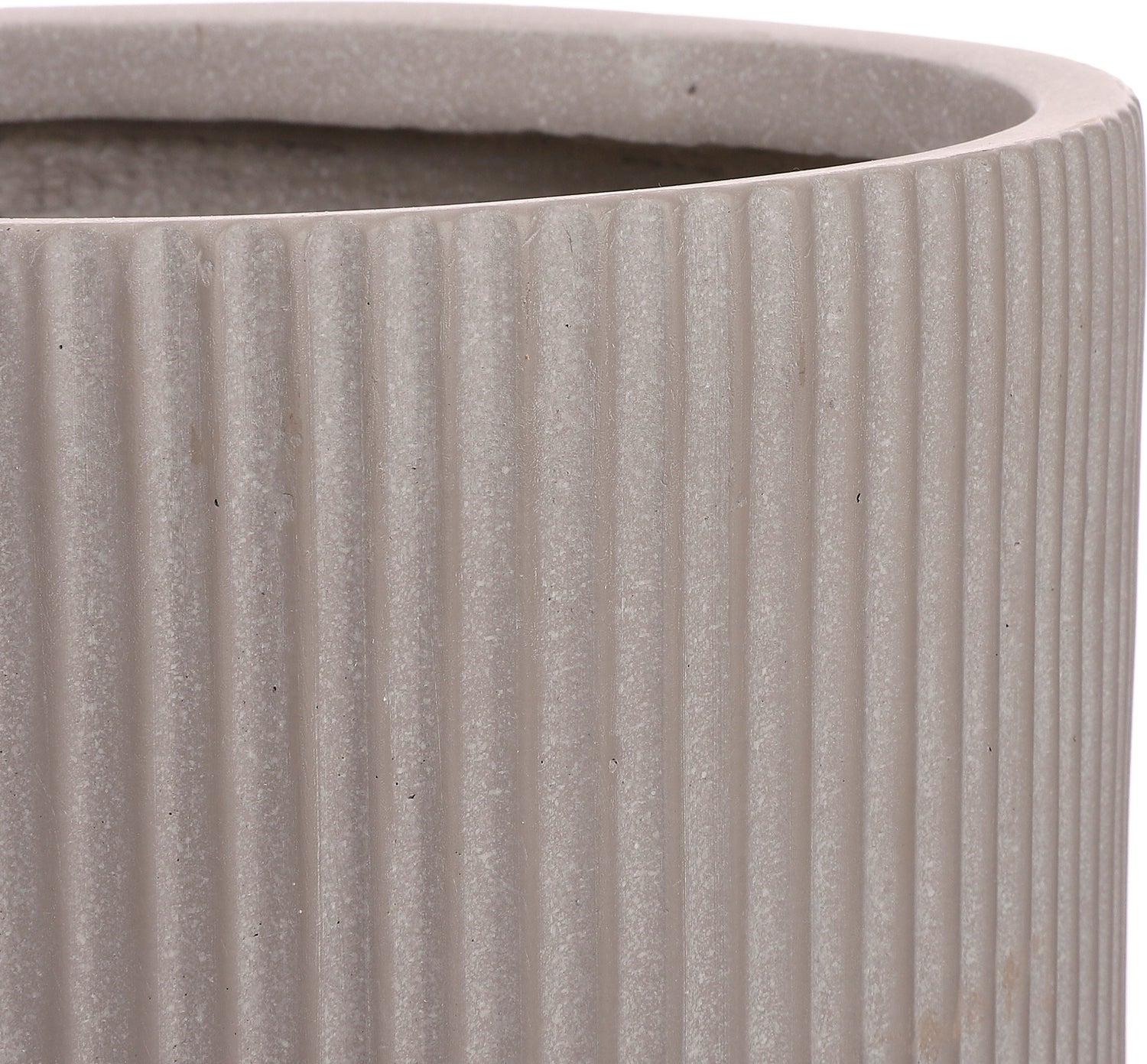 Mica Decorations bloempot op poten Nuovo beige D 30,5 H 46 cm