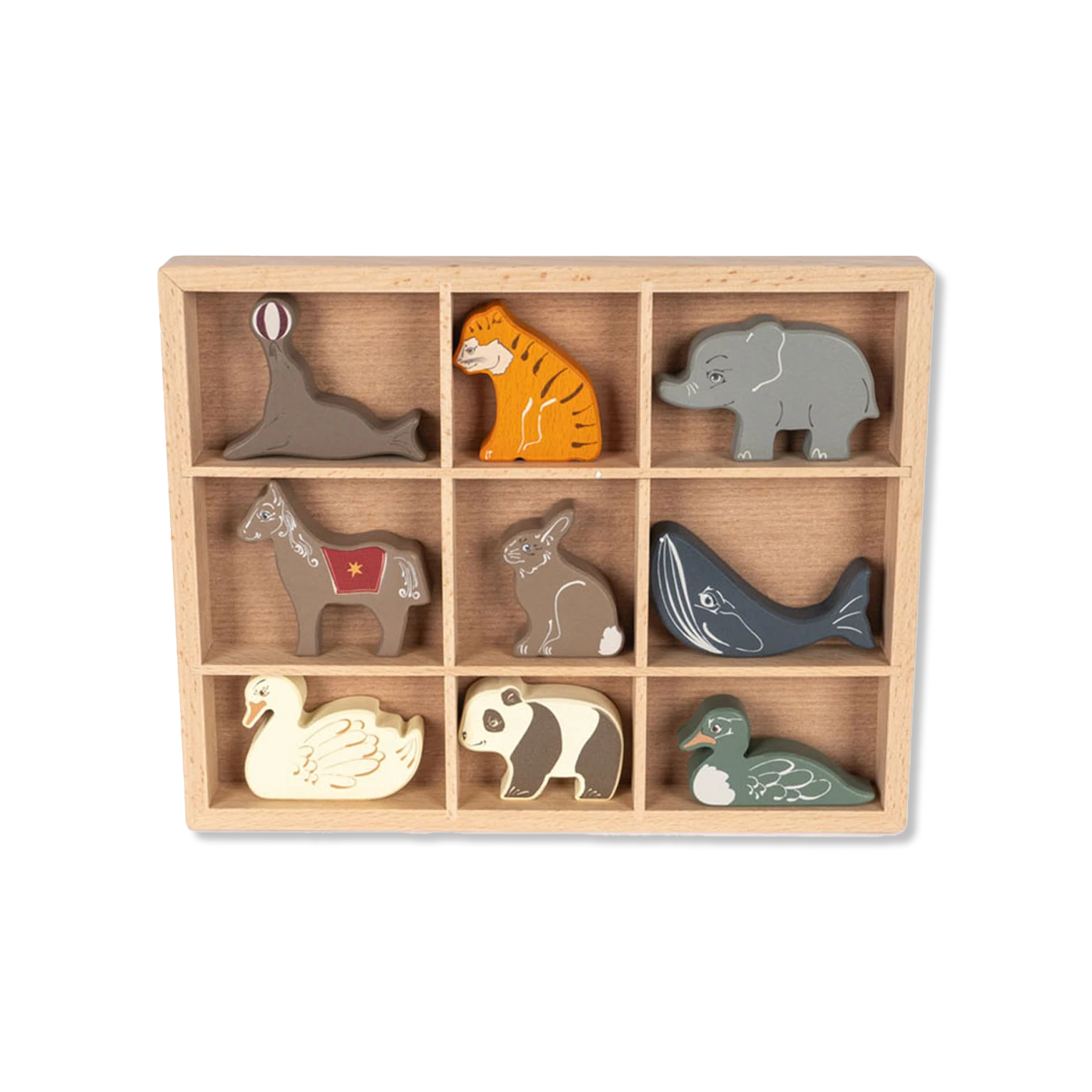 WOODEN MINI ANIMALS trælegetøj