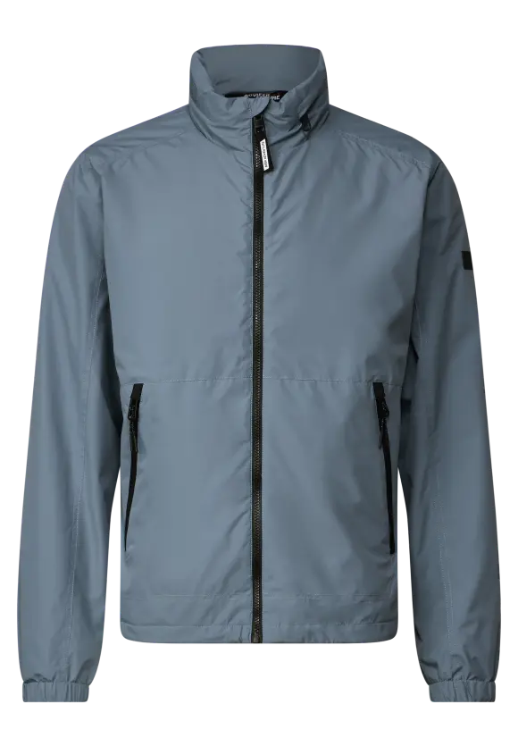 Windbreaker mit Stehkragen - dawn blue
