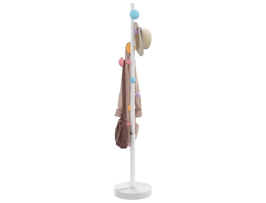 VIDAXL - Porte manteau Porte-manteau blanc 172 cm fer enduit de poudre