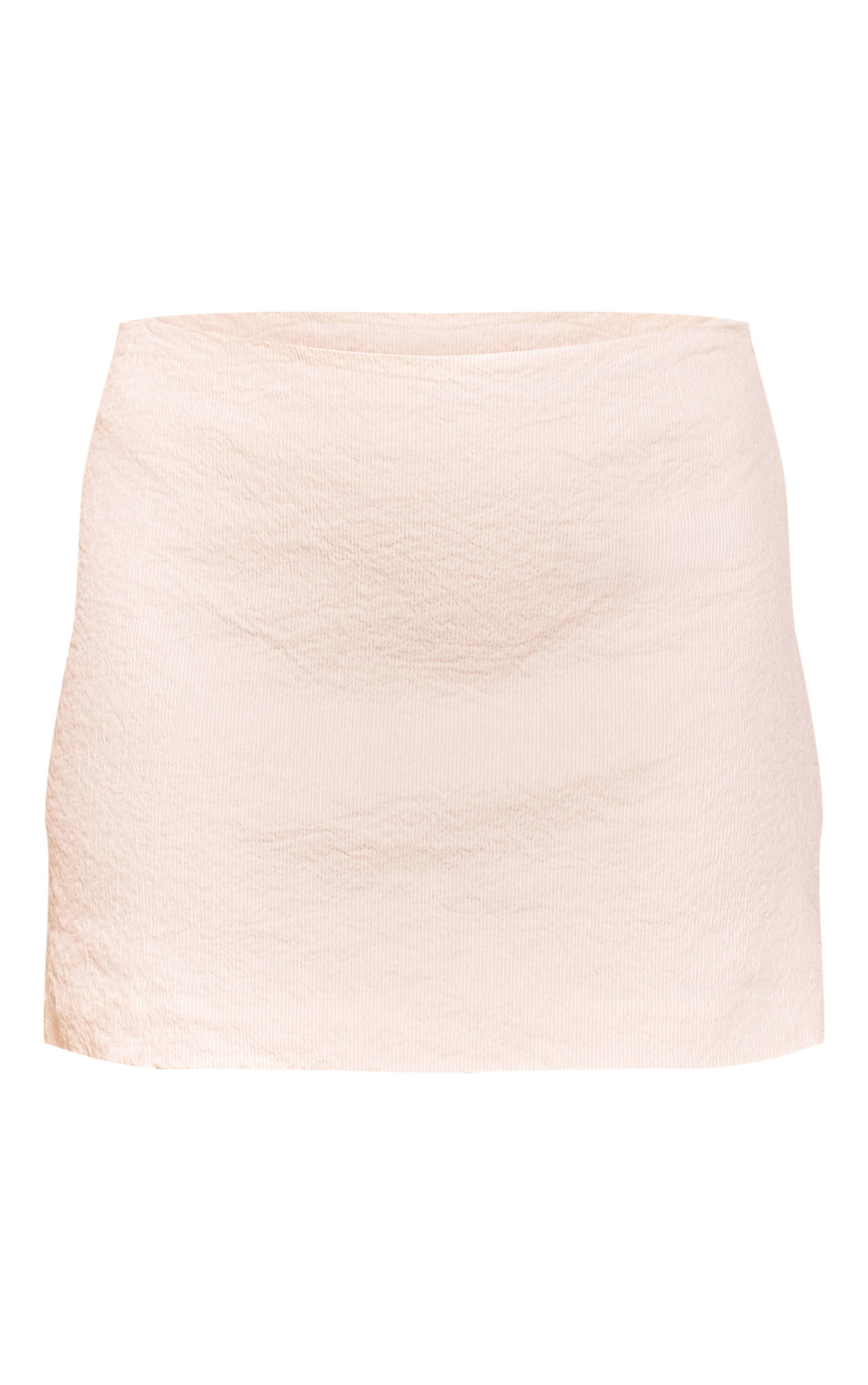 Crème Mini-jupe Texturée