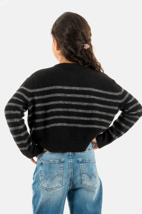 gilets cardigans Le Temps Des Cerises morka 0001 black