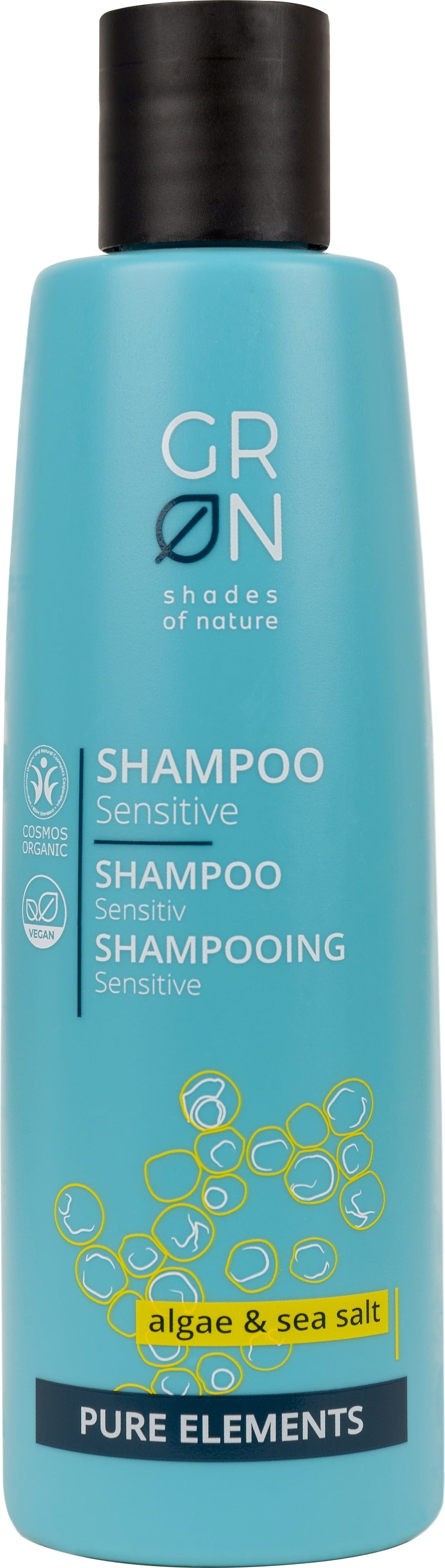 GRN [GRÜN]   Sensitive Shampoo Algae & Sea Salt, 250 ml