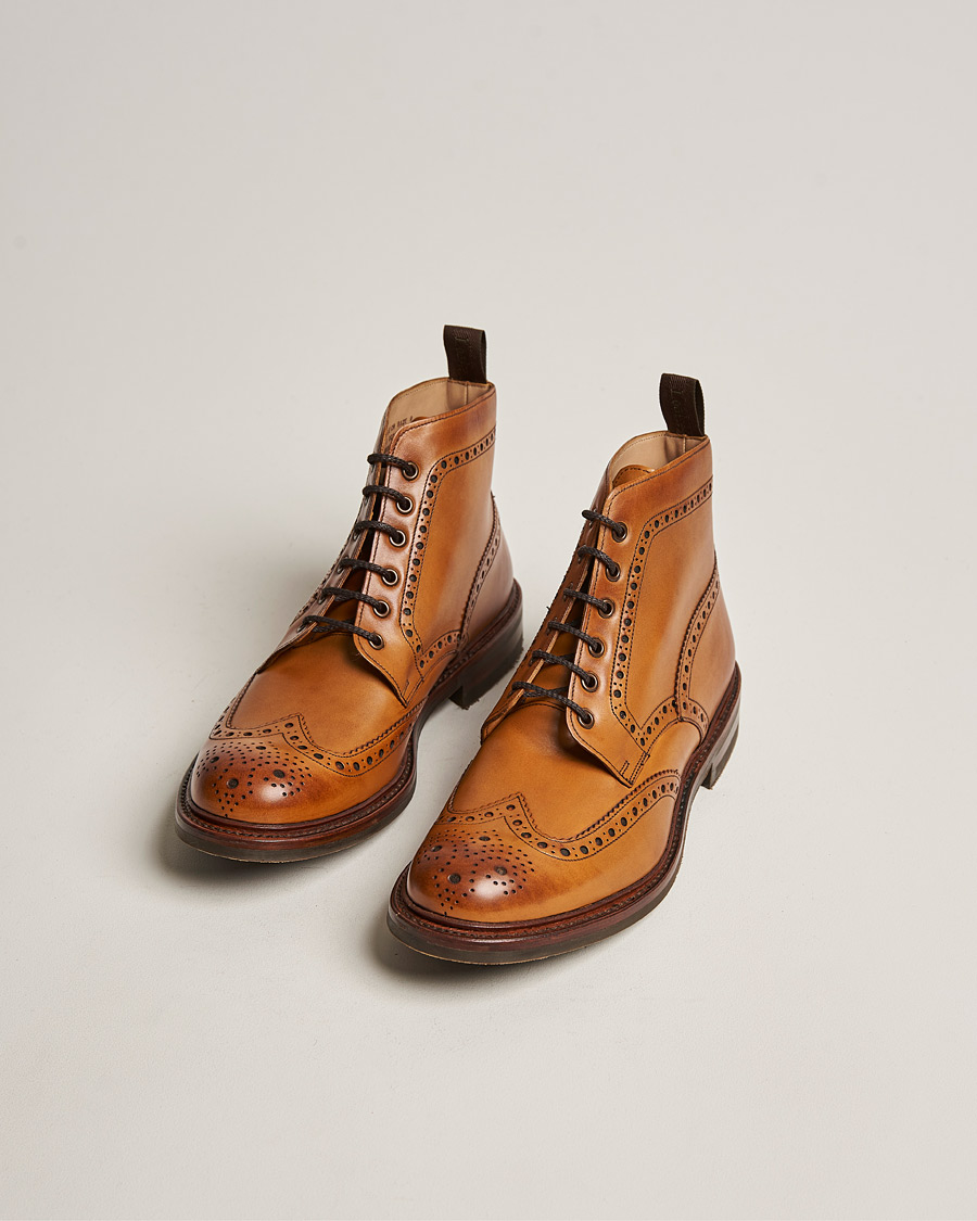 Loake 1880 Bedale Boot Tan Burnished Calf