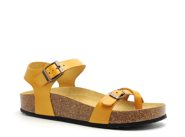 Plakton nu pieds plats femme cp zomba jaune