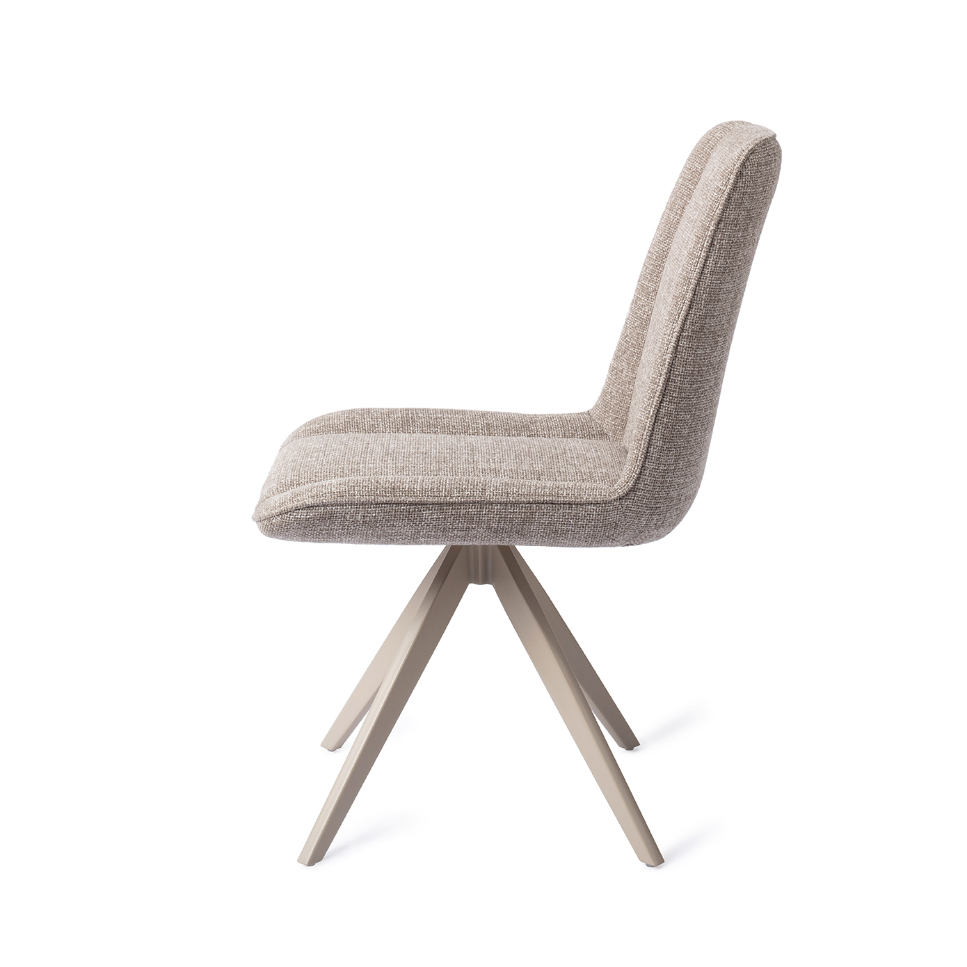 Eetkamerstoel Umedo turn beige grainy greige