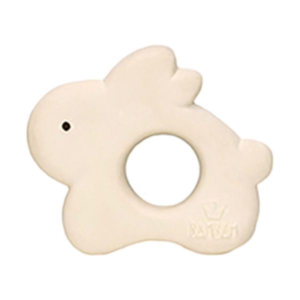 BamBam Bijtring - 100% Natural Rubber - Rabbit