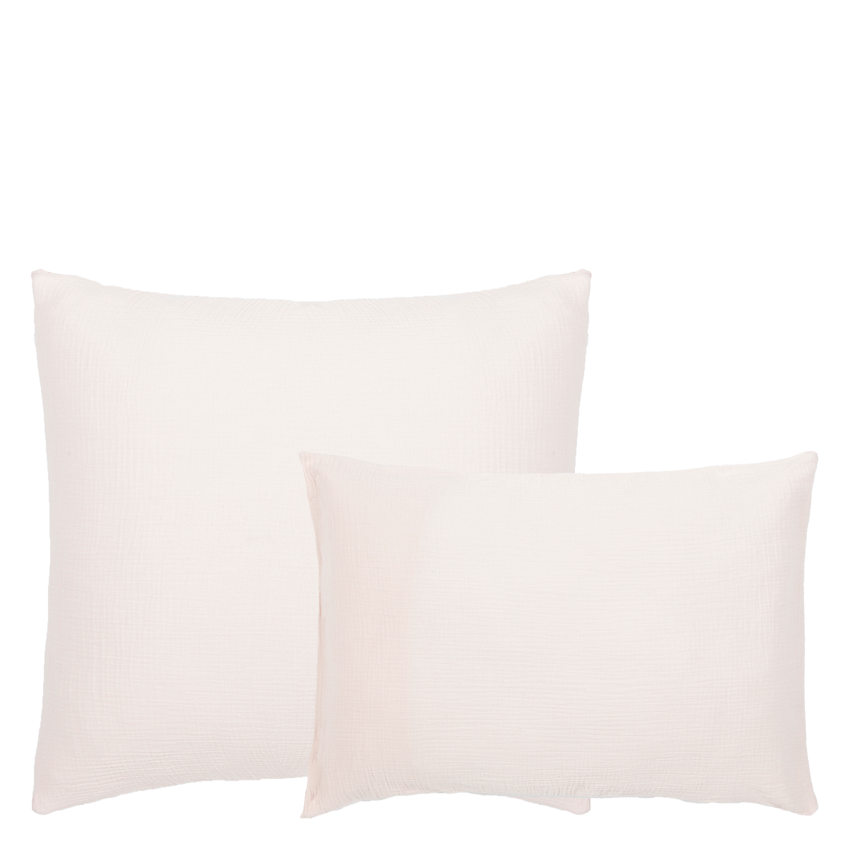 TO GAZE - Taie d'oreiller en coton biologique| Rose