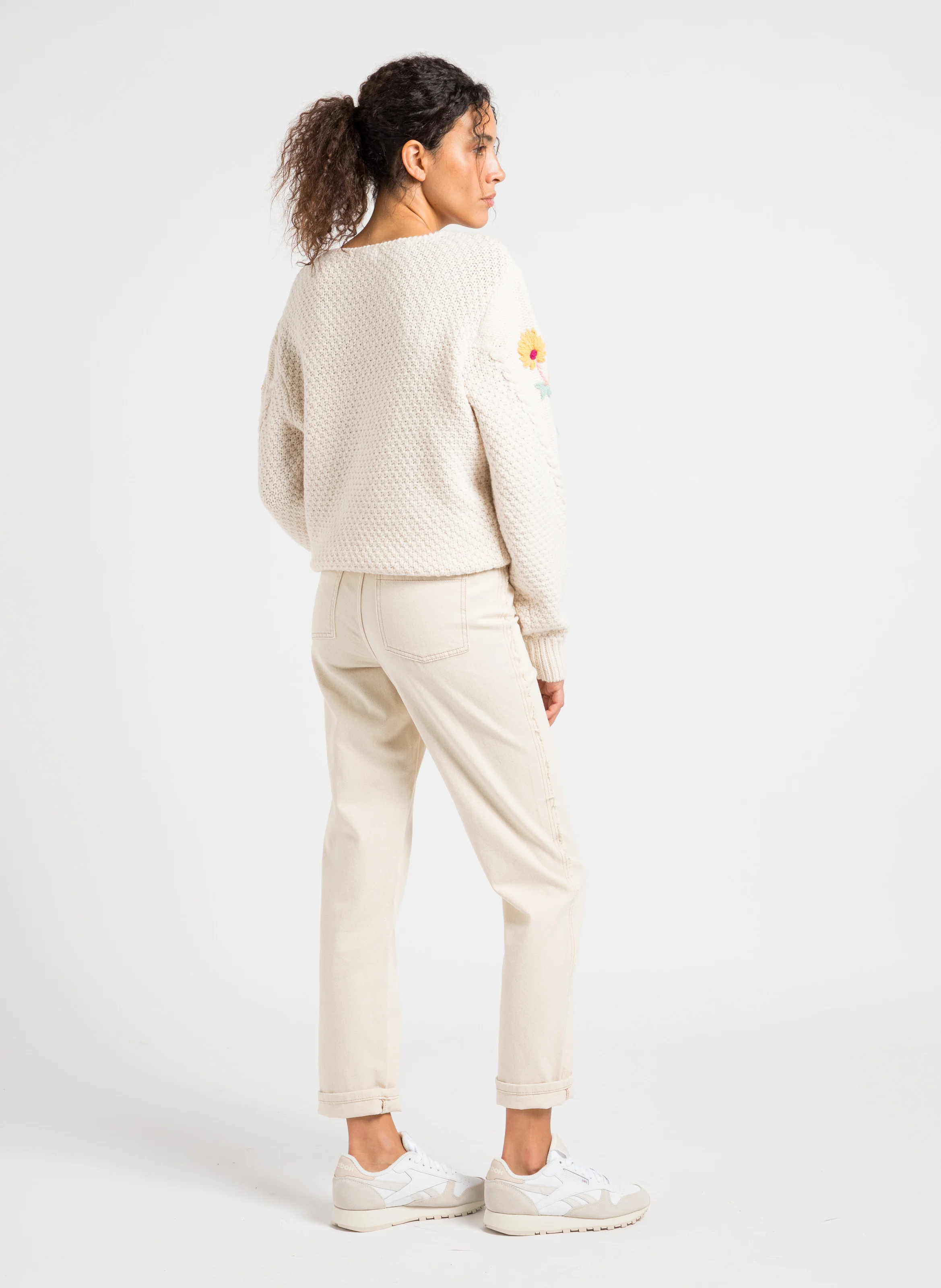 CLASSIC LEATHER - Baskets basses en cuir | Blanc