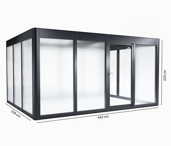 SunElements Gewächshaus SunGarden Deluxe,
