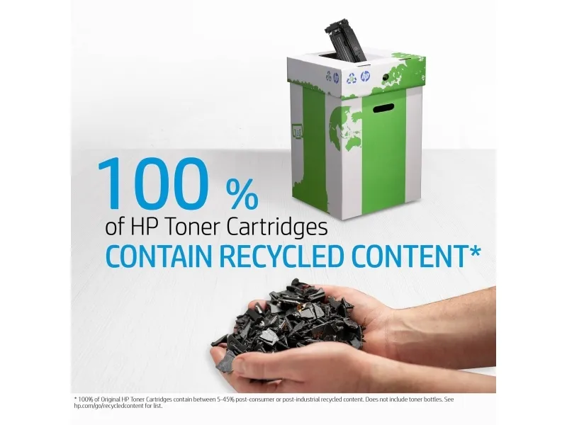 Lasertoner HP 655A CF451A, 10.500 sider, cyan