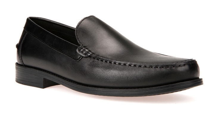 Geox Slipper »U NEW DAMON A«  Business Schuh, Loafer mit Blockabsatz