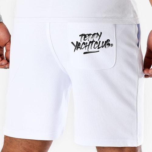 Short Jogging Script Small Blanc