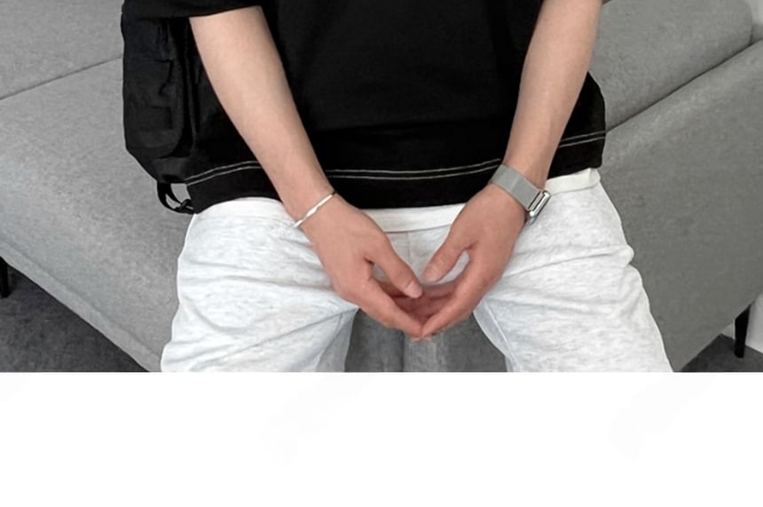 SeoulPop - T-shirt met korte mouwen en losse pasvorm