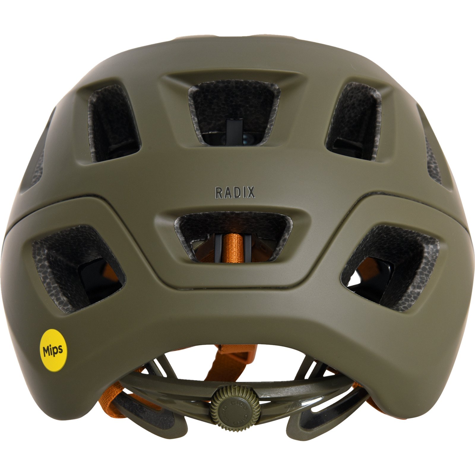 Giro Erwachsenen-Velohelm Radix MIPS dunkelgrün, 51-55