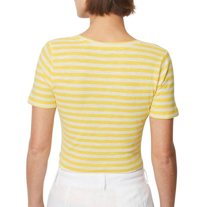 Marc O'Polo Striped V-neck Shirt Dames