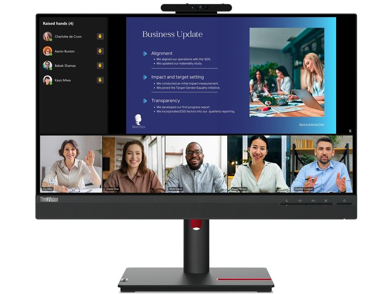Lenovo Monitor ThinkVision T24v-30 Ergonomischer 23.8