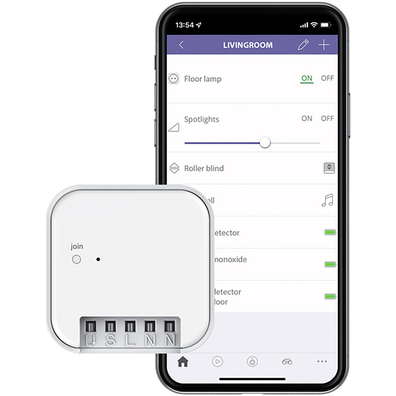 KlikAanKlikUit Smart Zigbee inbouwdimmer ZCM-300 Wit