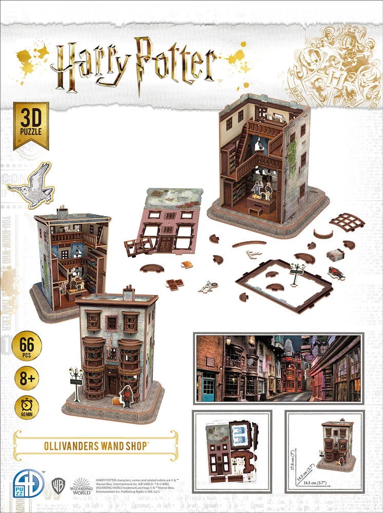 HARRY POTTER - PUZZLE 3D - FABRICANTS DE BAGUETTES™