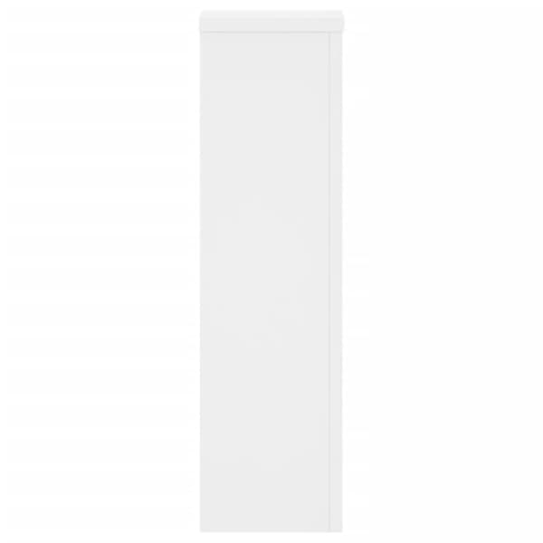 vidaXL Plantestativer 2 stk hvit 17x17x60 cm konstruert tre