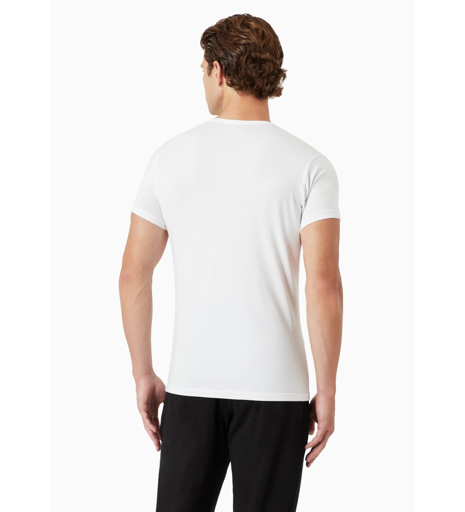 Pacote com duas camisetas brancas Emporio Armani