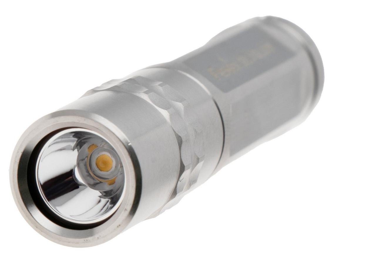 Fenix SILVGLOW zilver, sleutelhangerzaklamp, 100 lumen