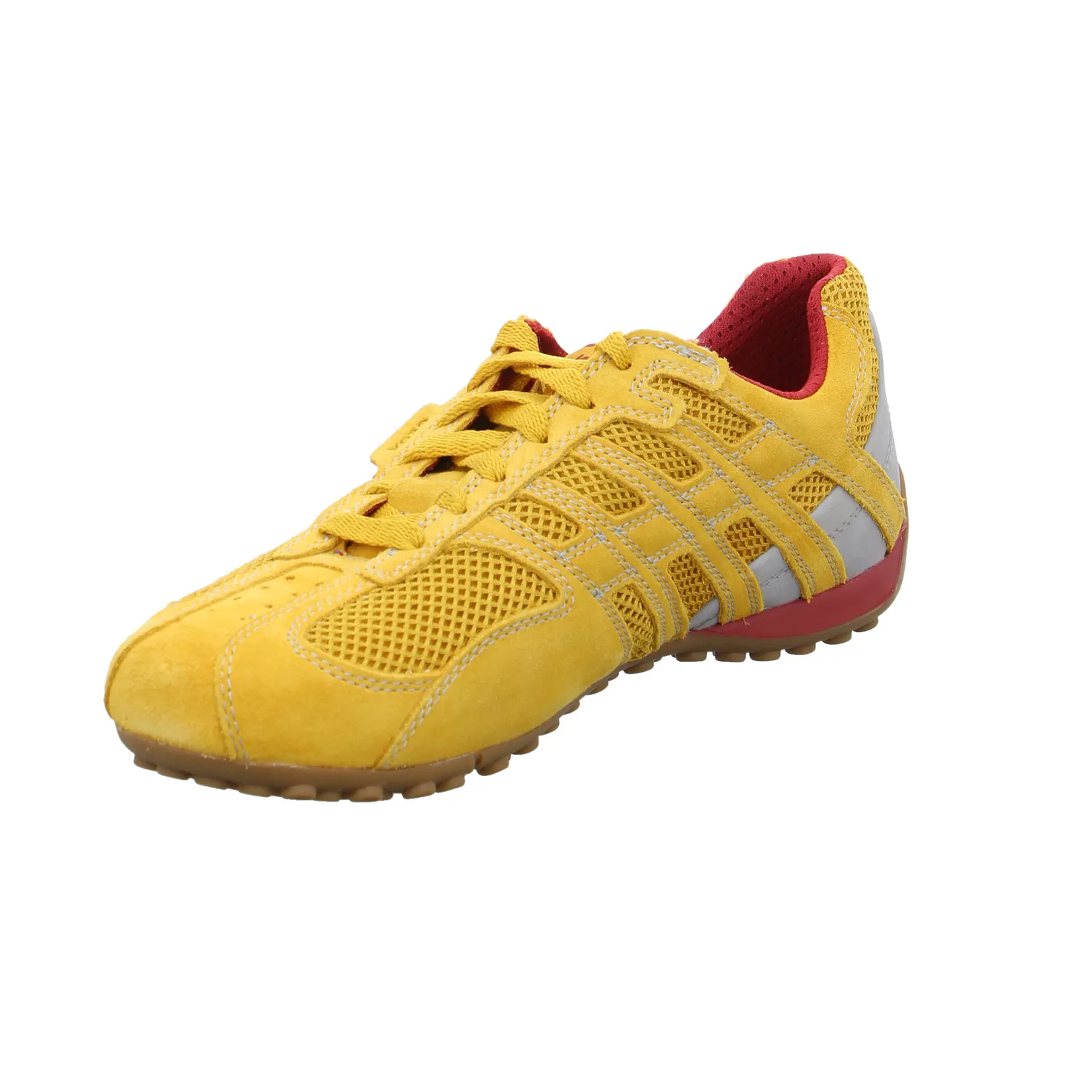 GEOX Halbschuhe Sneaker Gelb Leder