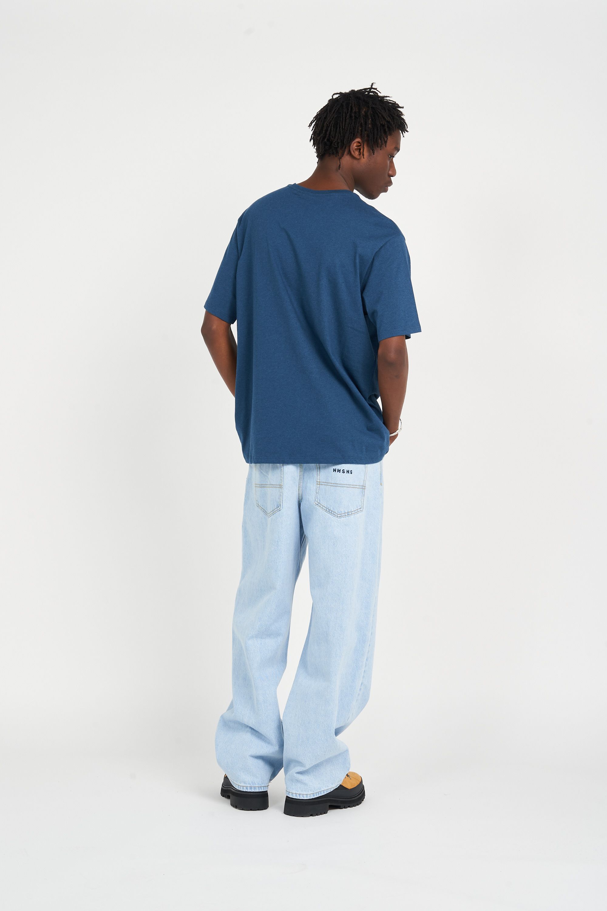 PATAGONIA T-shirt M's Regenerative Organic Bleu