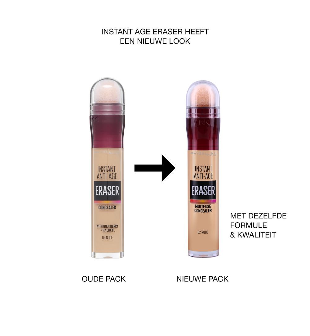 Maybelline New York Instant anti age eraser eye concealer 00 ivory (1 stuk)