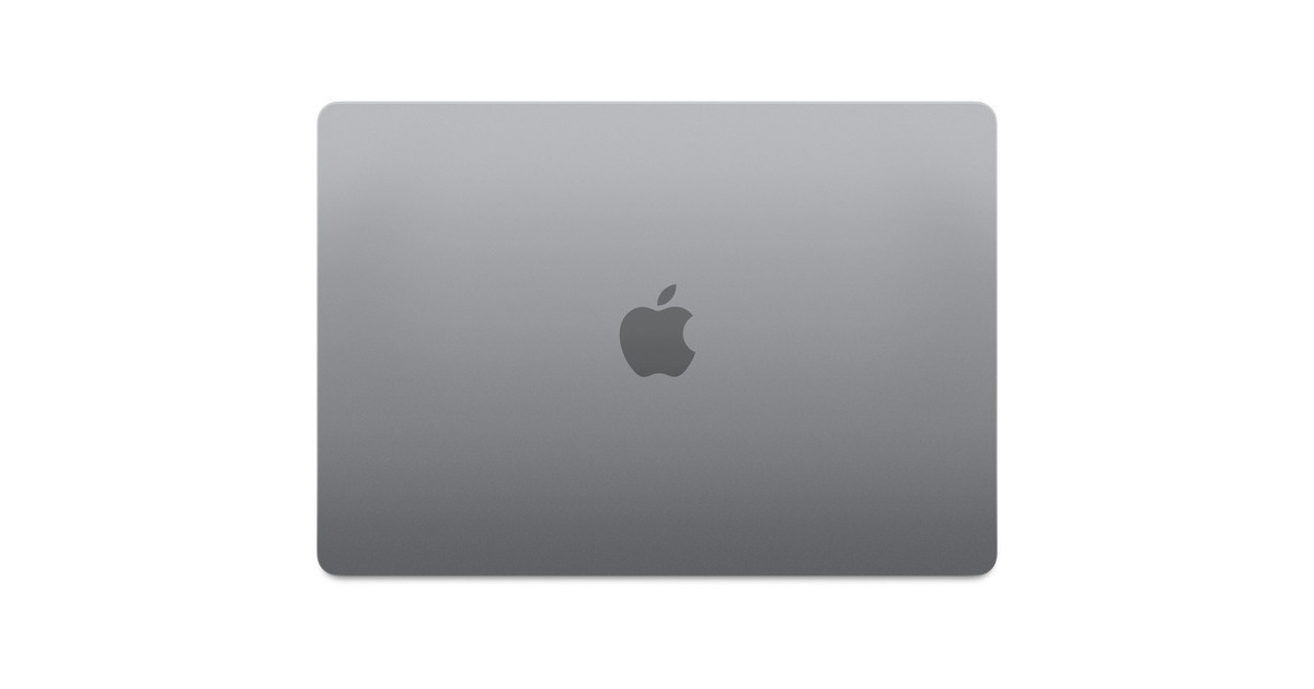 AppleMacBook Air 15 (MQKP3N/A) laptop  (Grijs | M2 | 10-Core GPU | 8 GB | 256 GB SSD | Space Grey)