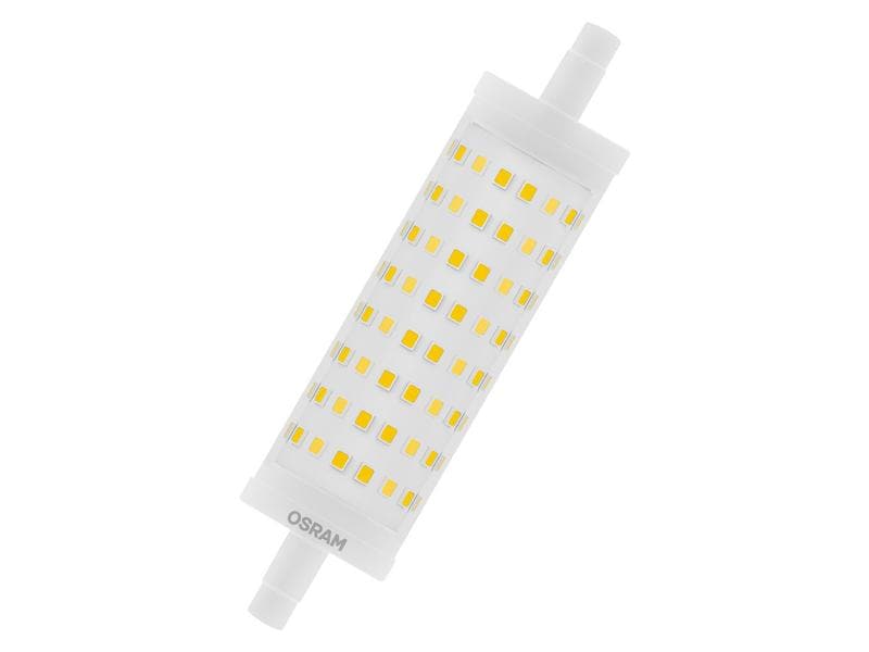 OSRAM Lampe Star Line 118, 15W, R7 s Warmweiss LED-Lampe mit R7 s-Retrofit-Sockel