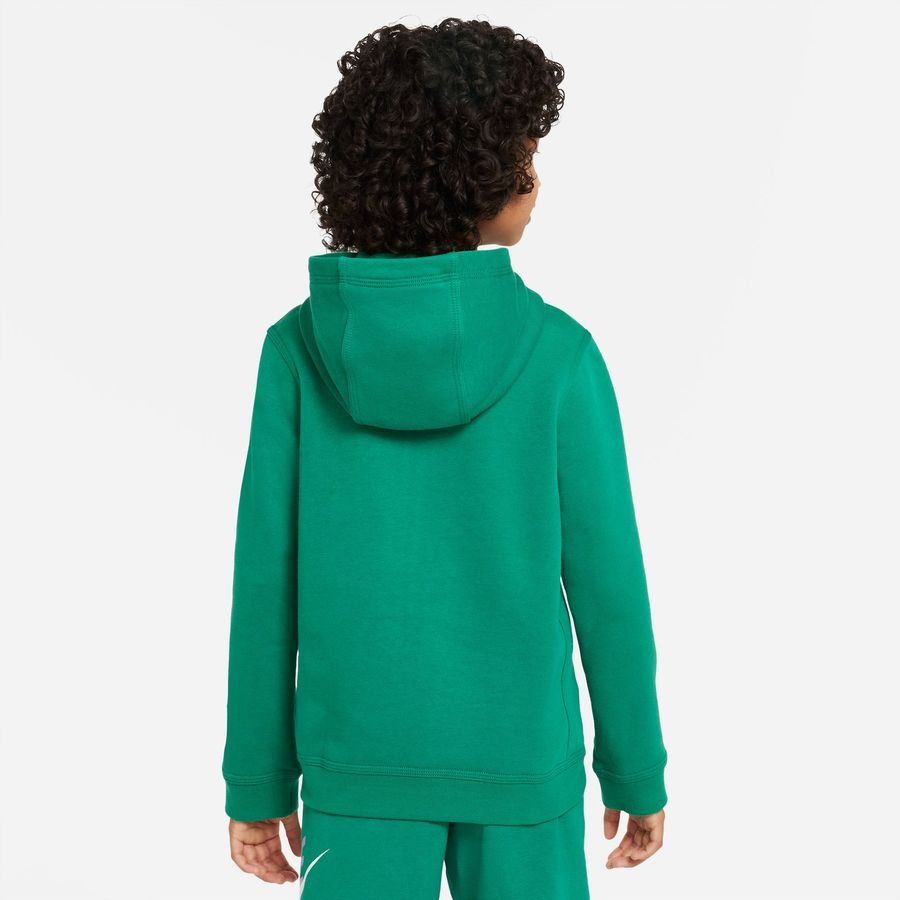 Nike Sweat à Capuche NSW Club - Vert/Blanc Enfant