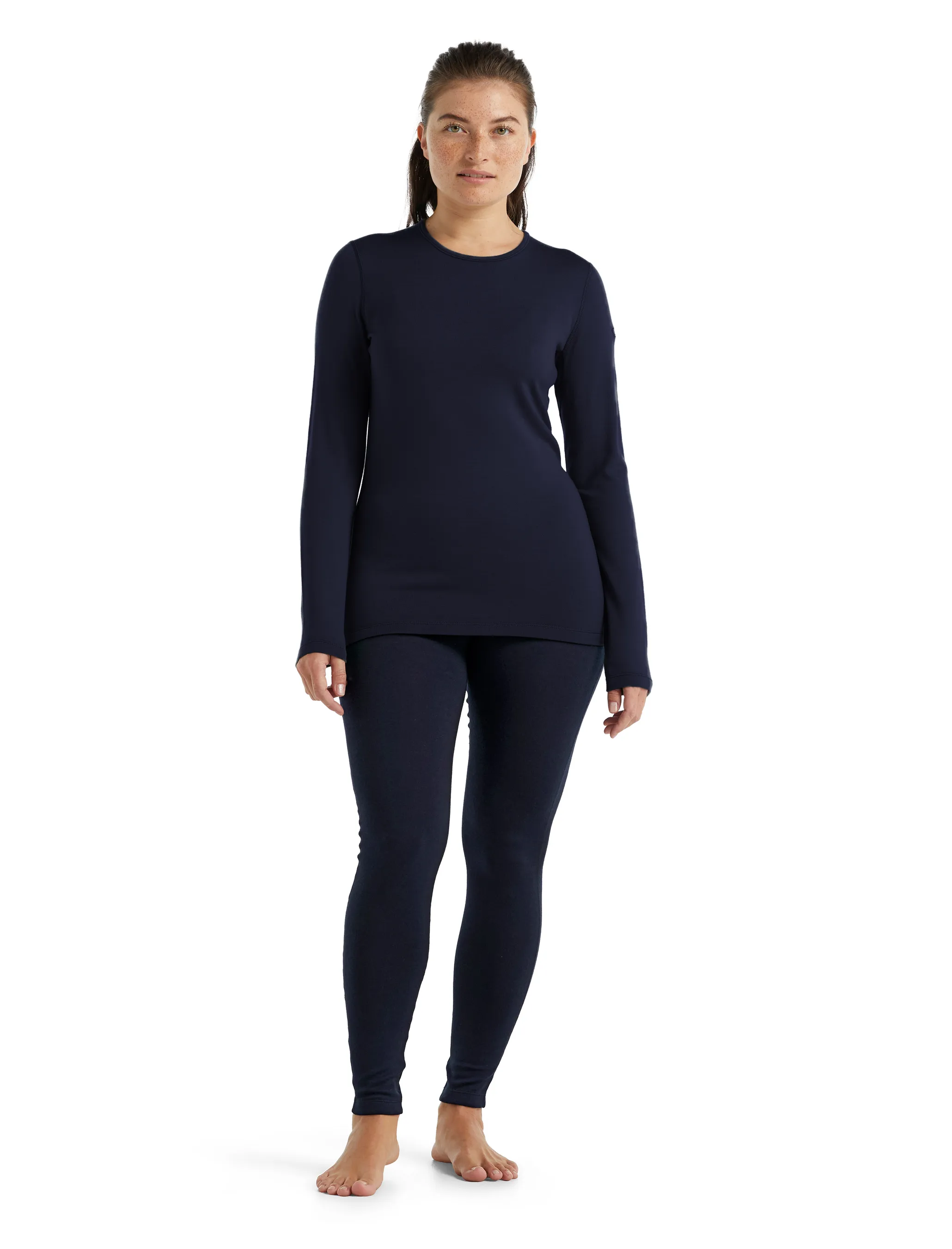 Icebreaker W 260 Tech LS Crewe Midnight Navy
