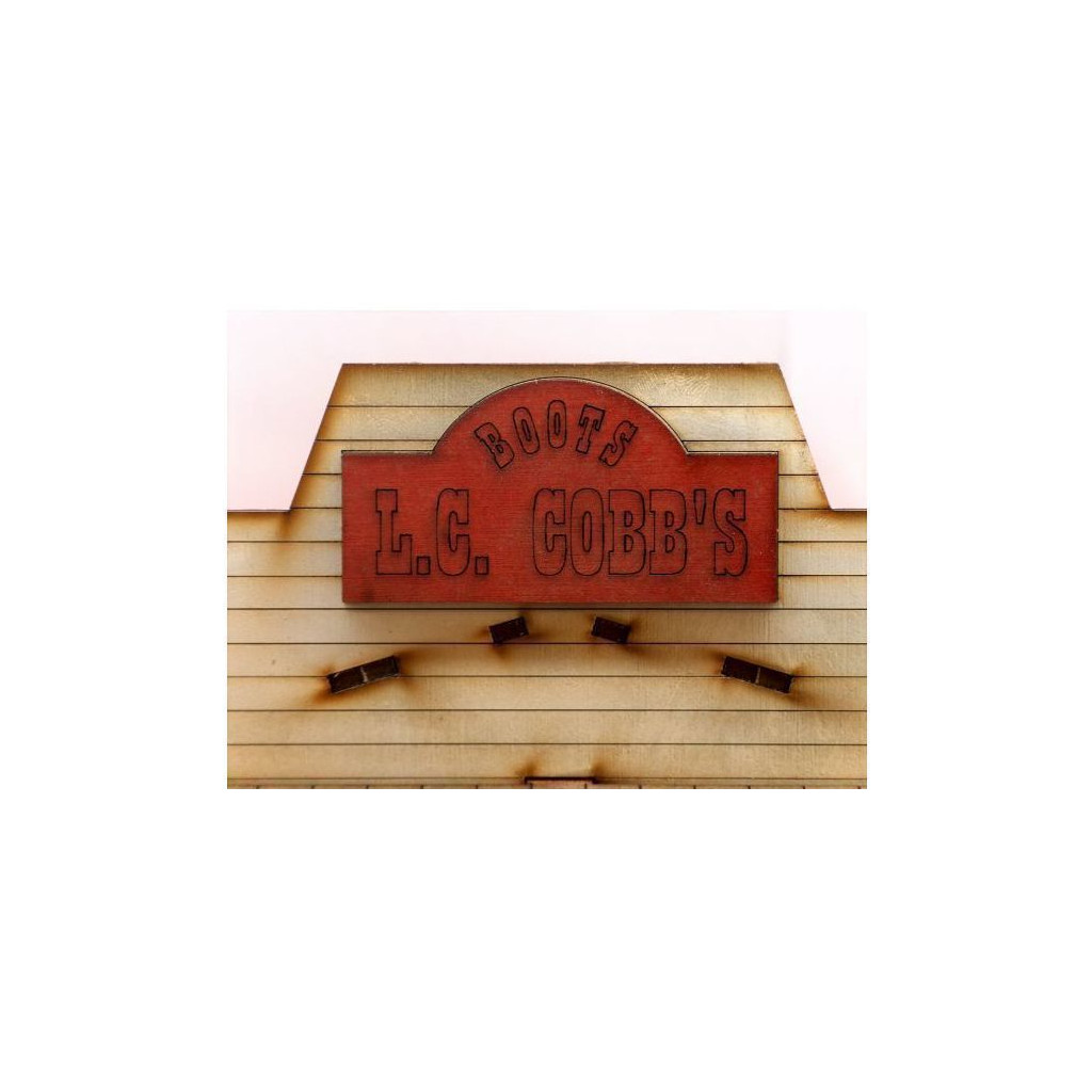 Prepainted Far West Shop 1