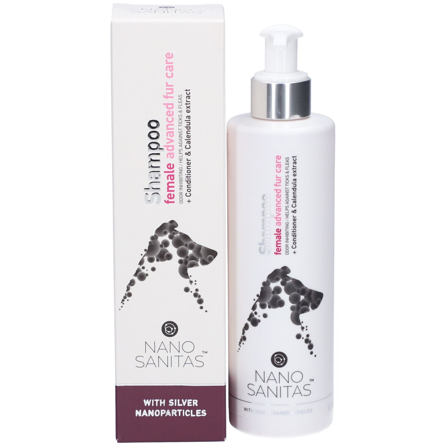 NanoSanitas Shampoo female advanced fur care