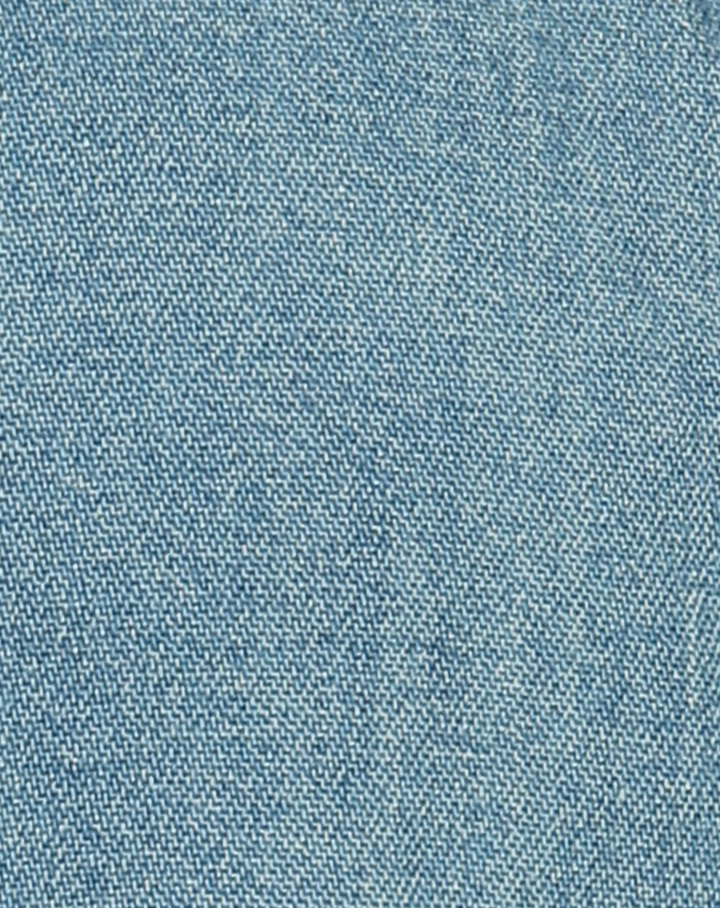 Sommerhut FLOWER in jeansblau