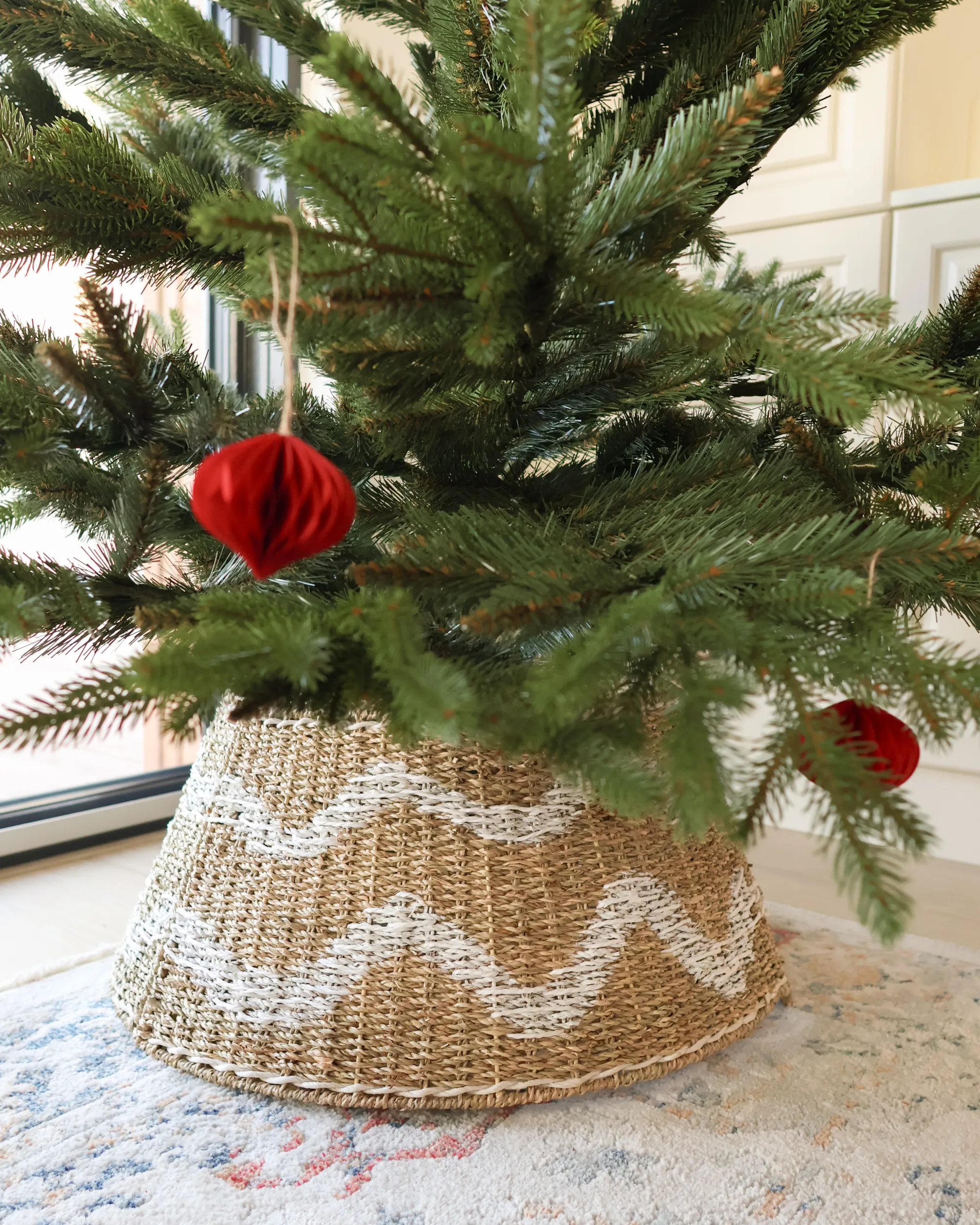 Kerstboomrok HIVER Zeegras Natuurlijk 60 cm