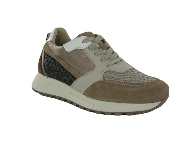 AQA Shoes A8615 Beige