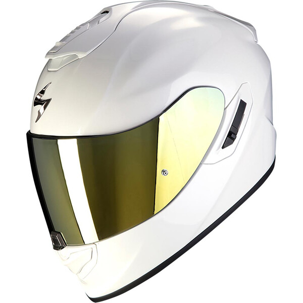 Scorpion - Casque Exo-1400 Evo II Air Solid Blanc brillant