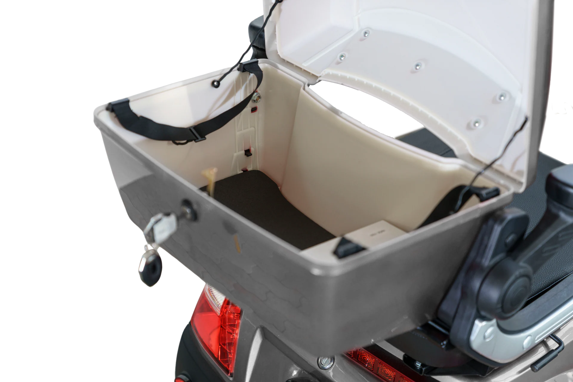 Stormborn R3 Elektro-Dreiradroller 25 km/h silber