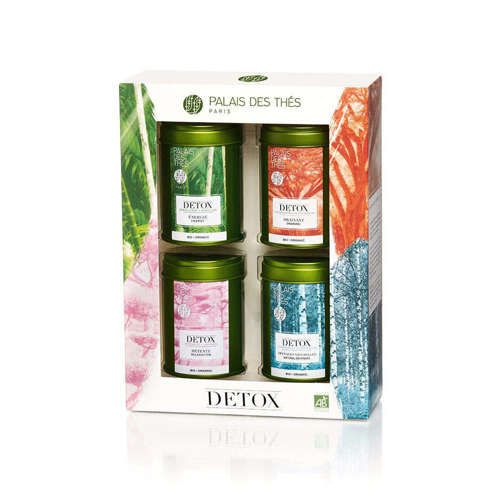 Coffret Detox bio en boîte vrac - Le Palais des Thés