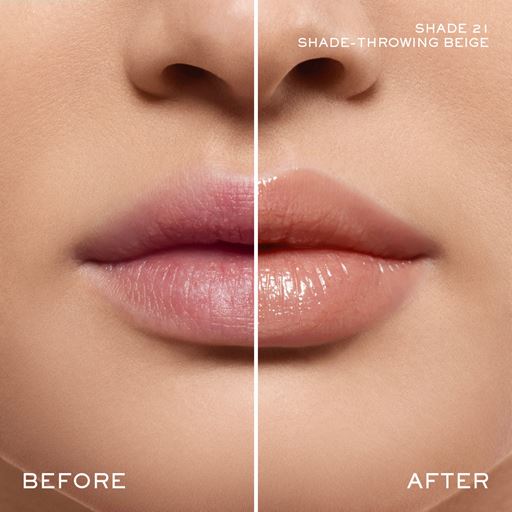 Lancôme Lip Idôle Squalane-12 Butterglow Glowy Color Balm, 21 Shade-Throwing Beige