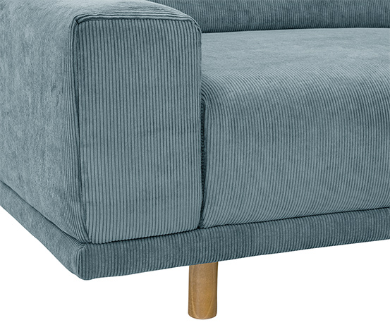 Sofa 2,5-Sitzer »Penelope«, grünblau